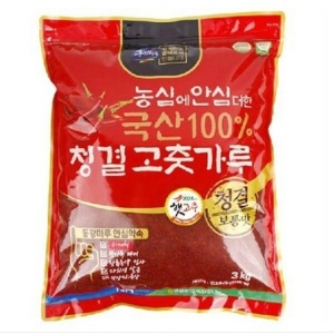 [24년산] 햇 청결고춧가루 (보통맛) 3kg