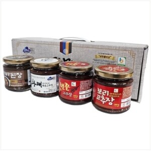 [명절선물] 장맛 명작 장류세트4종